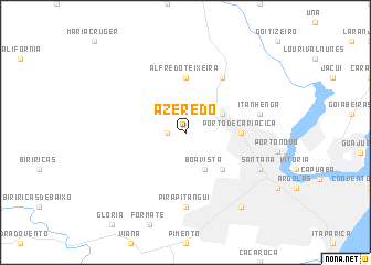 map of Azeredo