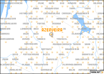 map of Azerveira