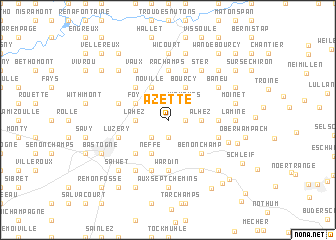 map of Azette