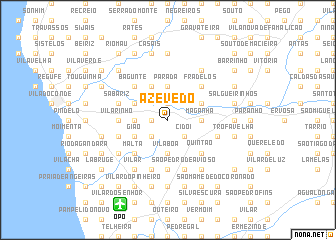 map of Azevedo