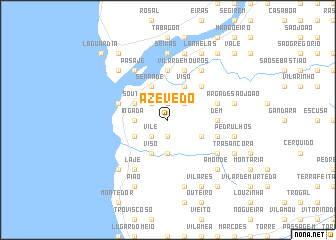 map of Azevedo