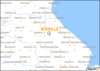 map of Azeville