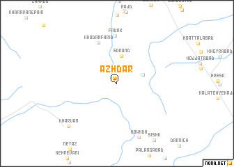 map of Azhdar