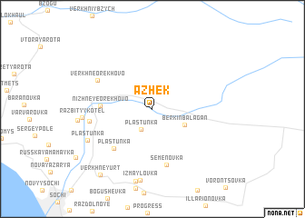 map of Azhek