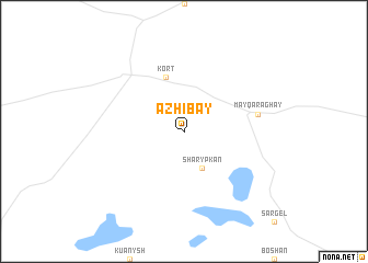 map of Azhibay