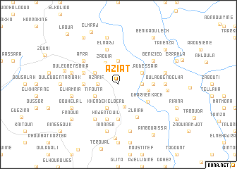 map of Aziat