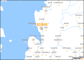 map of Aziave