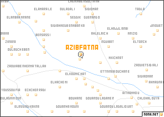 map of Azib Fatna
