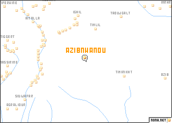 map of Azib nʼWanou