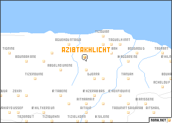 map of Azib Takhlicht