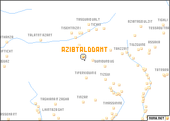 map of Azib Talddamt