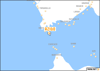 map of Azido