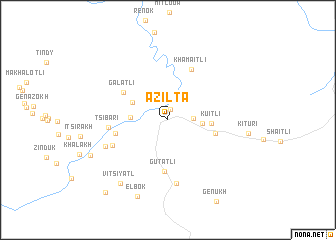 map of Azilta