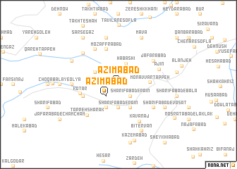 map of ‘Az̧īmābād