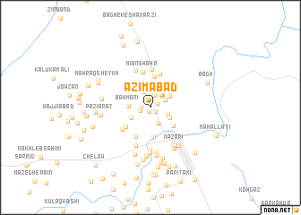 map of ‘Az̧īmābād