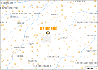 map of Azīmābād