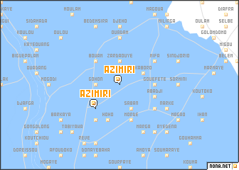 map of Azimiri