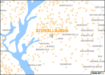 map of Azīm Kalla Jadīd