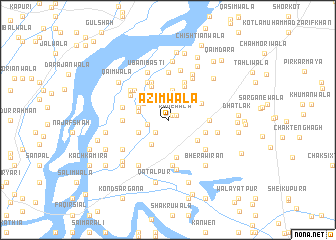 map of Azīmwāla