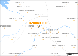 map of Azinhalinho