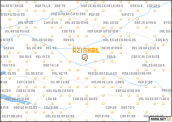 map of Azinhal