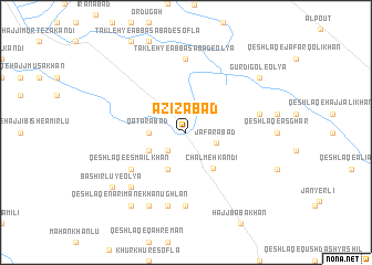 map of ‘Azīzābād