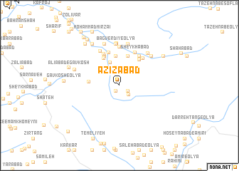 map of ‘Azīzābād