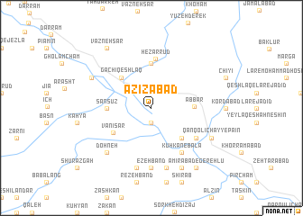 map of ‘Azīzābād