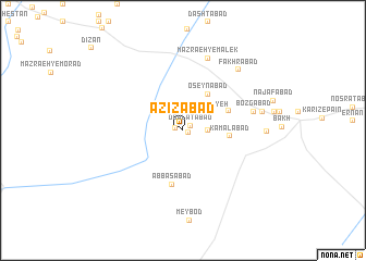 map of ‘Azīzābād