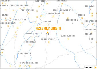 map of ‘Azīz al Muḩsin