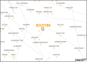 map of ‘Azīzīyah