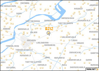 map of Azīz