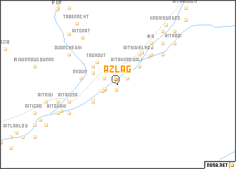 map of Azlag