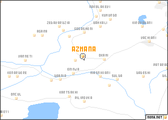 map of Azmana