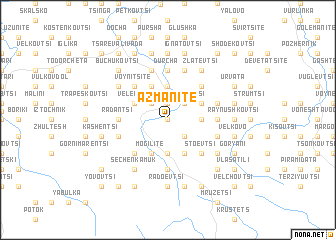 map of Azmanite