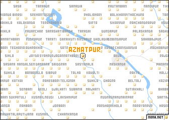 map of Azmātpur