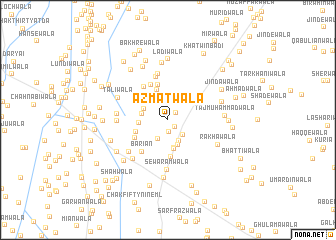 map of Azmatwāla