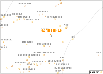 map of Azmatwāla