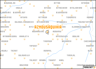 map of Azmousa Quihia