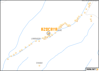 map of Azocaya