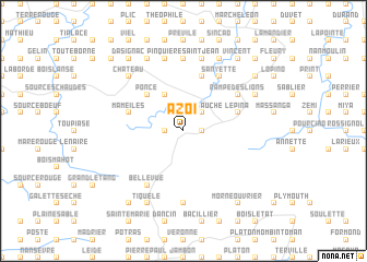 map of Azoi