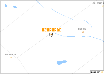 map of Azopardo