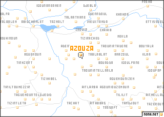 map of Azouza