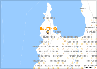 map of Azoyirás