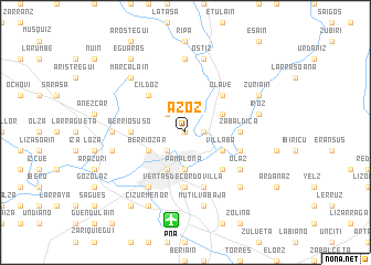 map of Azoz