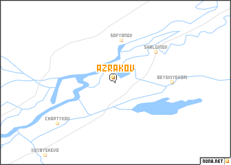 map of Azrakov