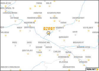 map of Azrat