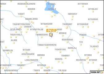 map of Azrif