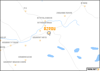 map of Azrou