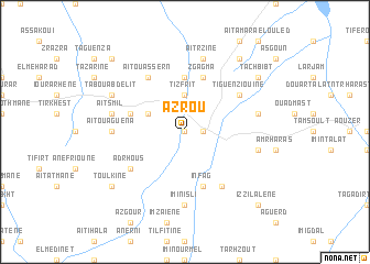 map of Azrou